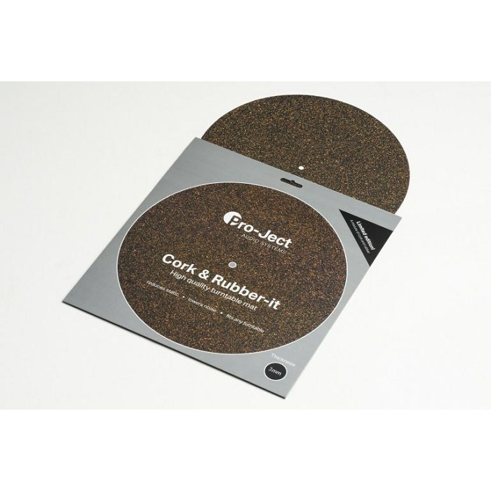 Podloga za gramofonske ploče PRO-JECT Cork & Rubber It 1mm pluto/koža-2