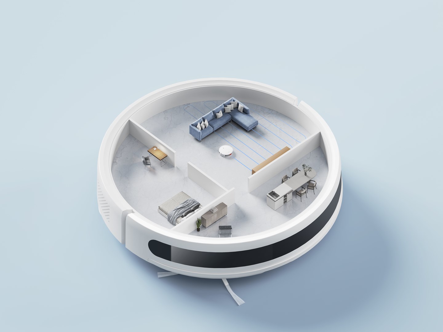 Robotski usisavač XIAOMI Robot Vacuum E10 EU-13