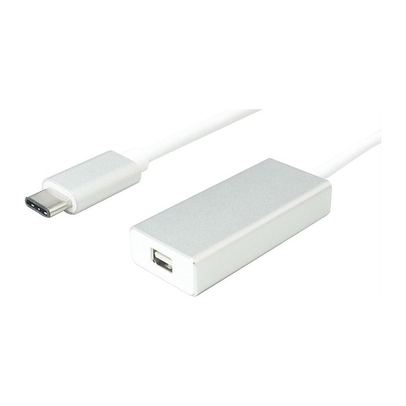 Adapter ROLINE VALUE USB-C - Mini DP, M/F-1