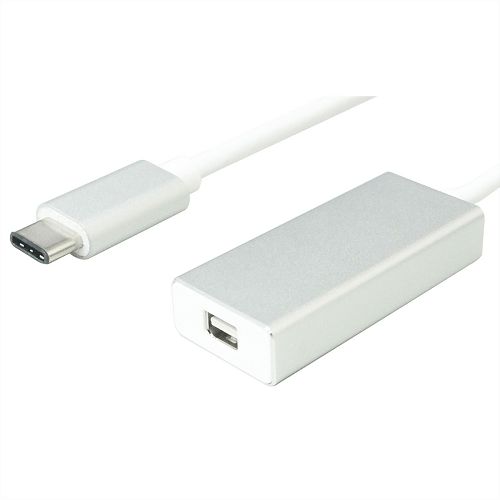 Adapter ROLINE VALUE USB-C - Mini DP, M/F