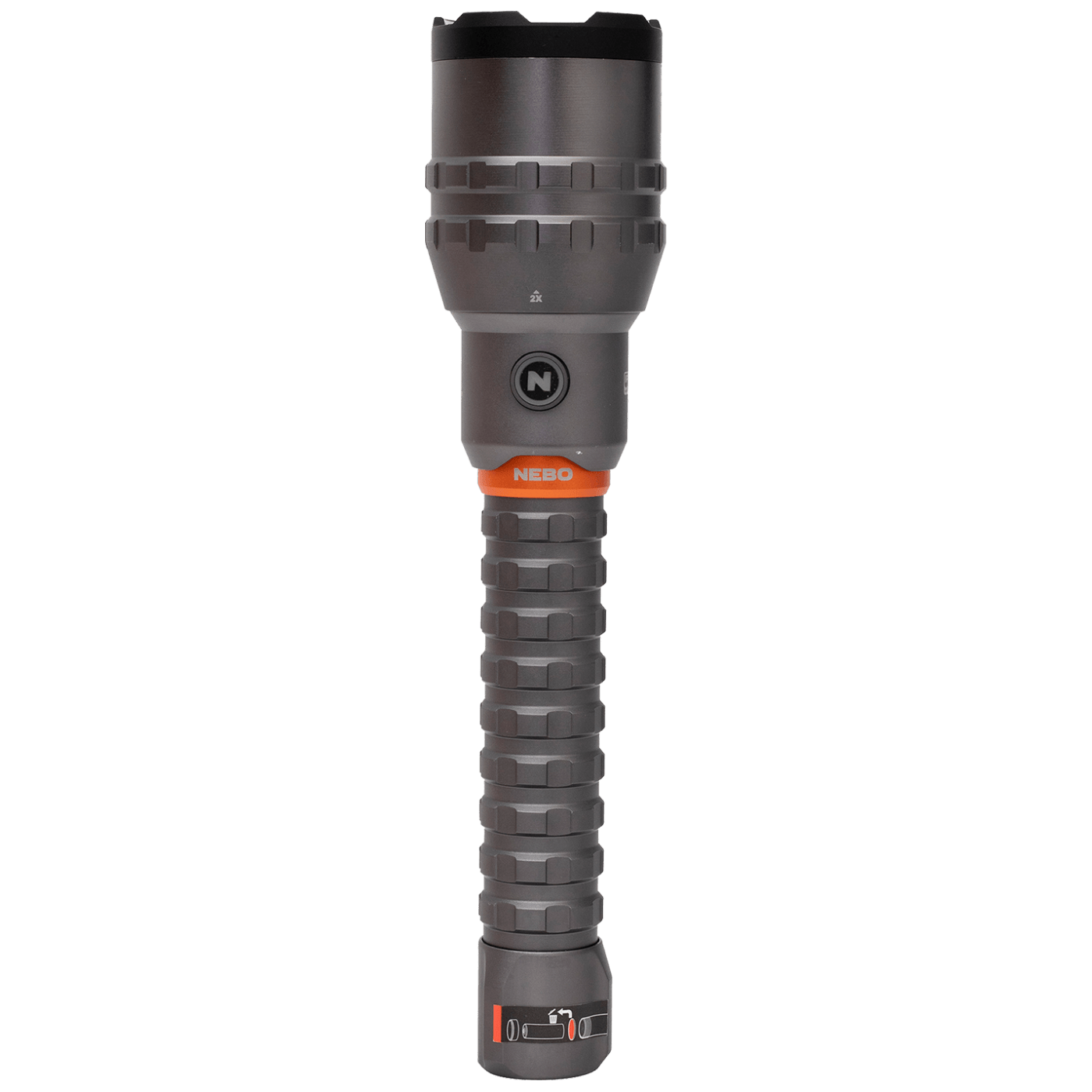 Ručna svjetiljka NEBO, LED, 12000 lm, 5000 mAh, Power Bank, IP67 - NEB-FLT-1007-G-1