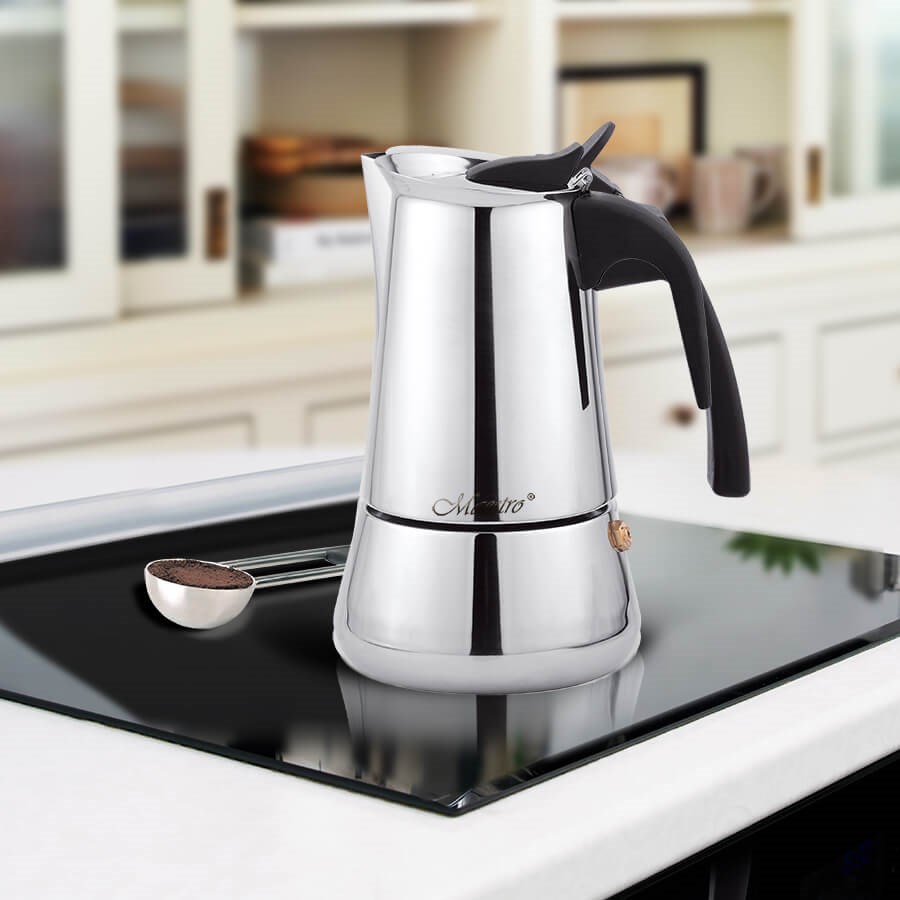 Ručni aparat za kavu Feel-Maestro MR1660-200 Pod 0.2 L krom-4