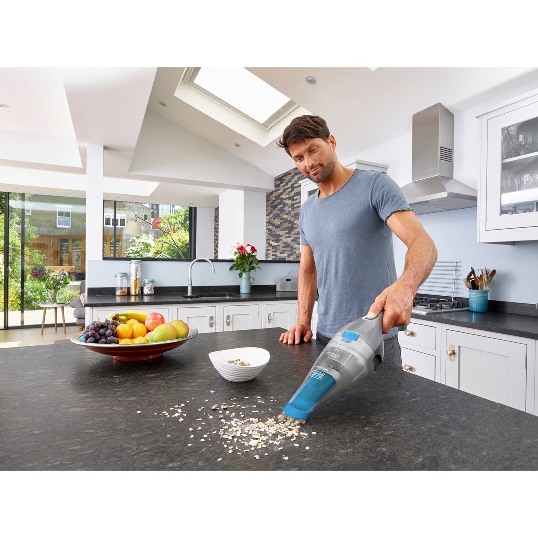 Kućni usisavač BLACK+DECKER NVC215WA-QW (10.8V, bijela boja)-8