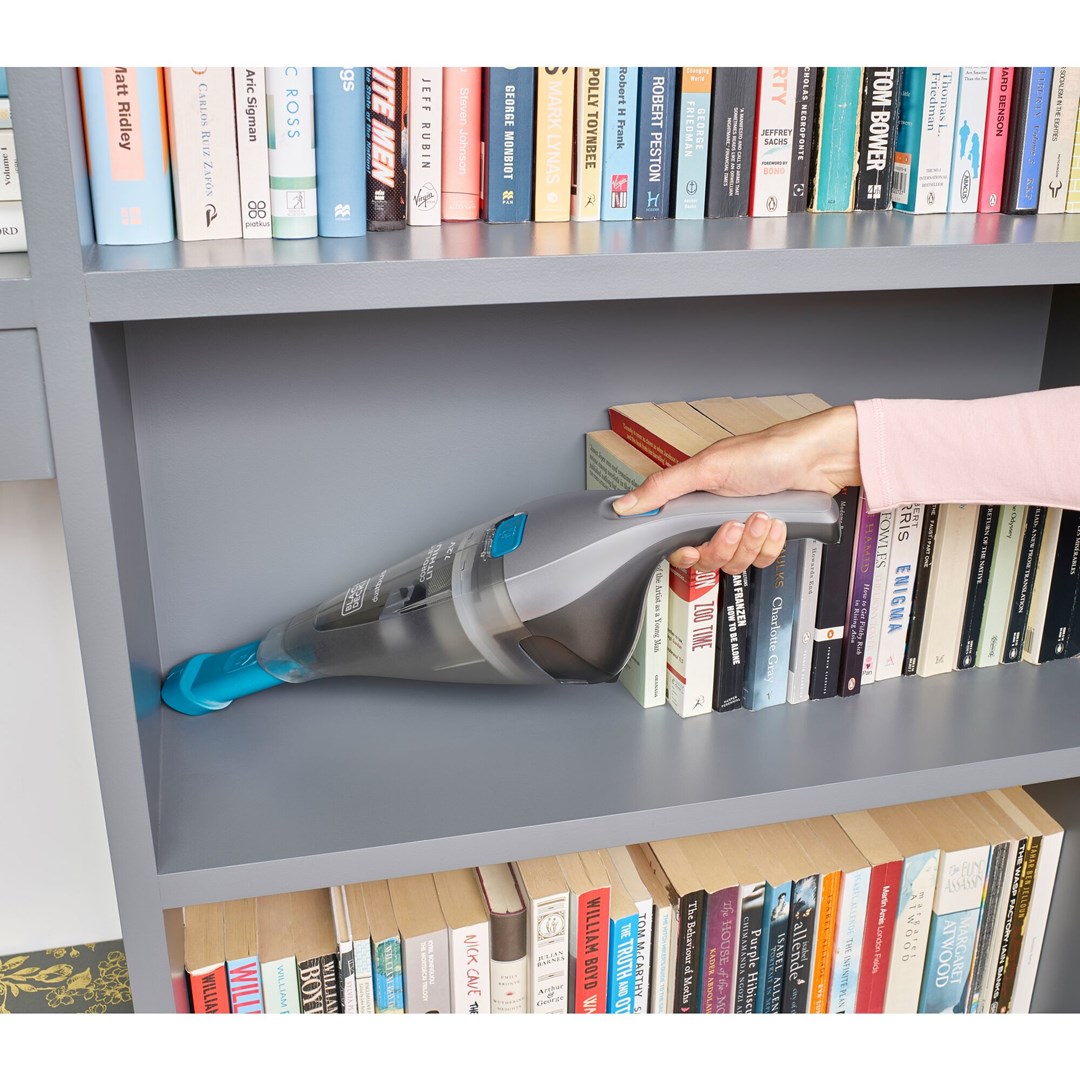 Kućni usisavač BLACK+DECKER NVC215WA-QW (10.8V, bijela boja)-5