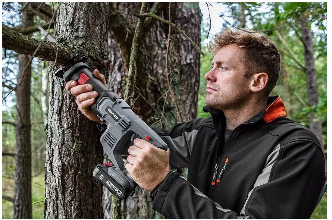 Sabljasta pila GRAPHITE Energy+ (18V, Li-Ion, bežična, bez baterije)-6