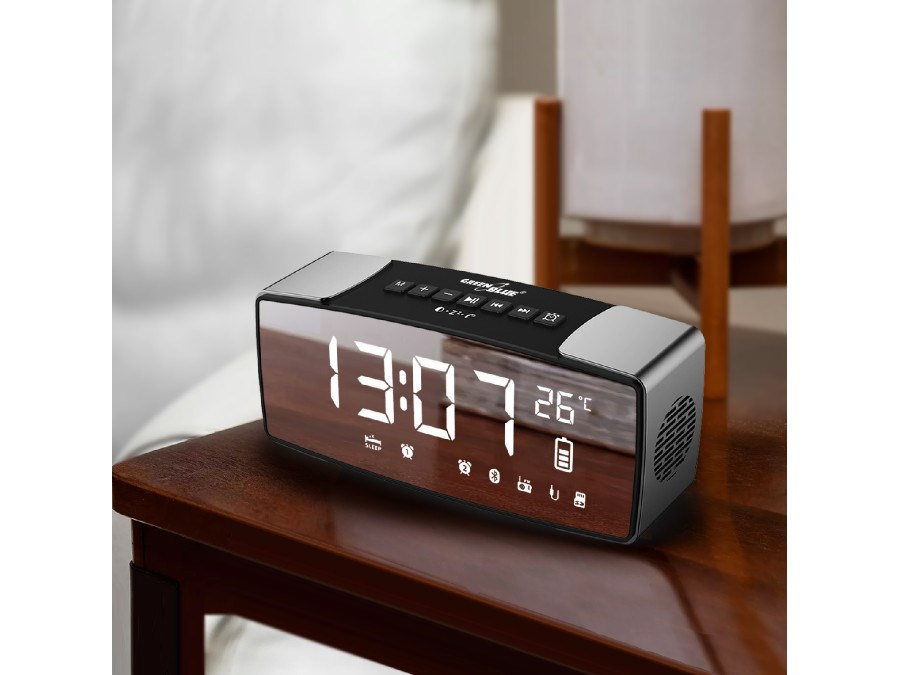 Greenblue 62917 Clock Digital Black, Grey-8