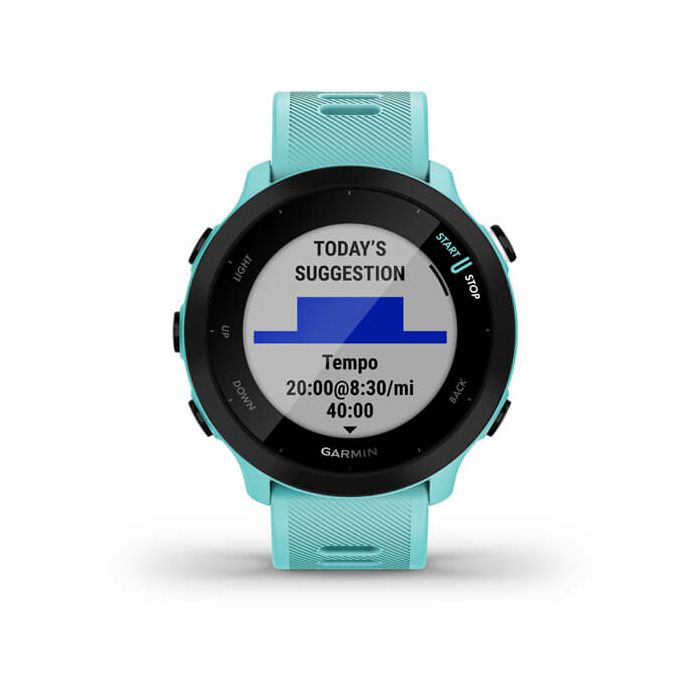 Pametni sat GARMIN Forerunner 55, 42mm, Aqua, 010-02562-12-1