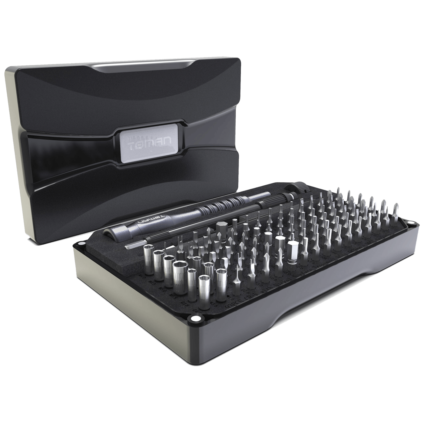 Set alata TOMAN TT-1060, precizni odvijači, 106 kom-0