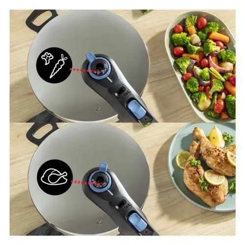 Set ekspres lonaca TEFAL Secure Trendy P2584301 (4L+ 6L, parna košara)-5