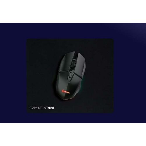 Set TRUST GXT 112 Felox, miš i podloga, Gaming, bežični crni-0