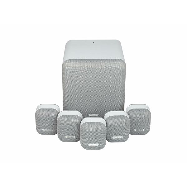Set zvučnika za kućno kino MONITOR AUDIO MASS 5.1, mist white-0