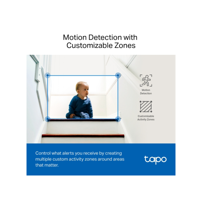 Nadzorna kamera TP-LINK TAPO C220 2K (4MP, PT, IR, AI detekcija, WiFi, unutarnja)-4