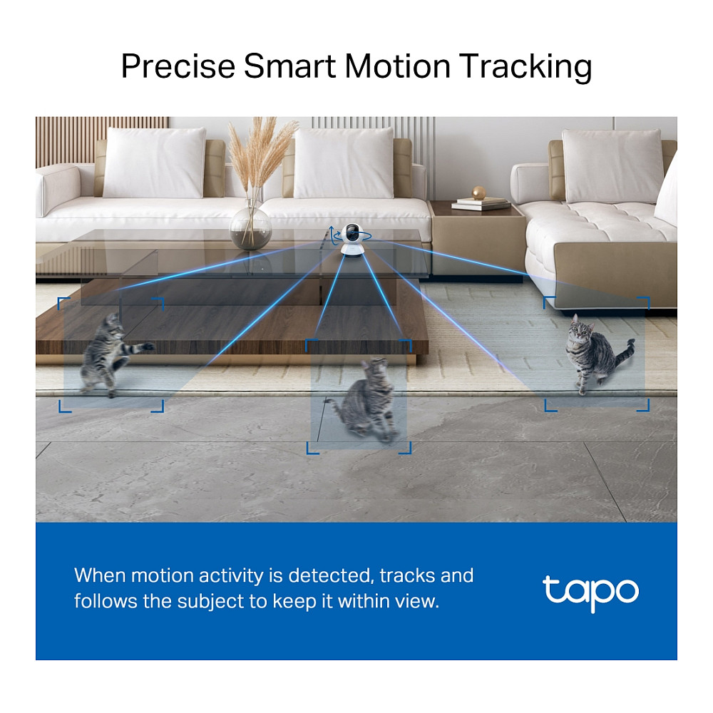 Nadzorna kamera TP-LINK TAPO C220 2K (4MP, PT, IR, AI detekcija, WiFi, unutarnja)-19