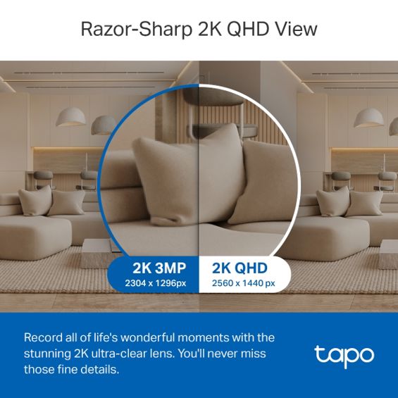 Nadzorna kamera TP-LINK TAPO C220 2K (4MP, PT, IR, AI detekcija, WiFi, unutarnja)-23