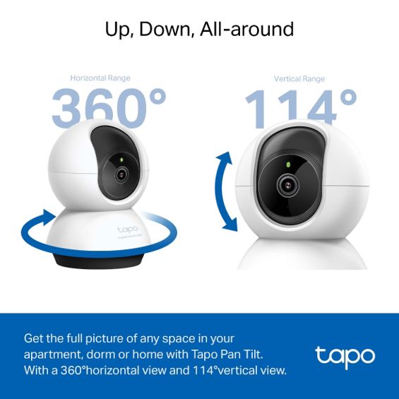 Nadzorna kamera TP-LINK TAPO C220 2K (4MP, PT, IR, AI detekcija, WiFi, unutarnja)-24