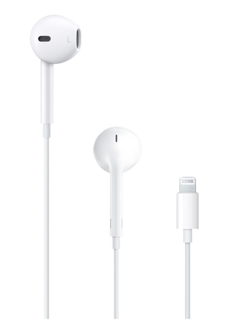 Slušalice APPLE EarPods MMTN2ZM/A In-Ear bijele (žične, Lightning)-1