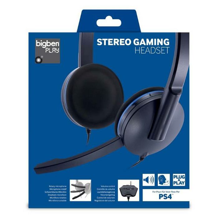Gaming slušalice BIGBEN za PS4 crne-0