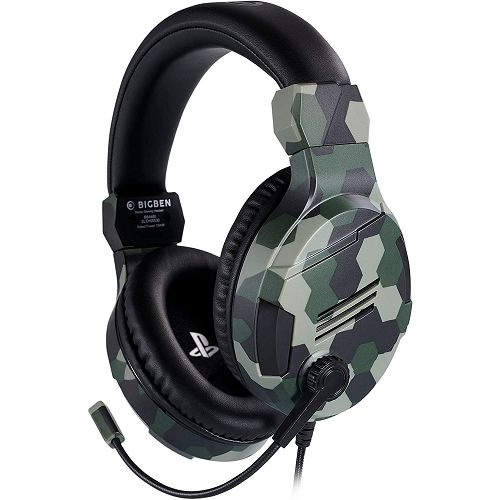 Slušalice BIGBEN PS4 Stereo gaming v3 Camo Green (žičane)