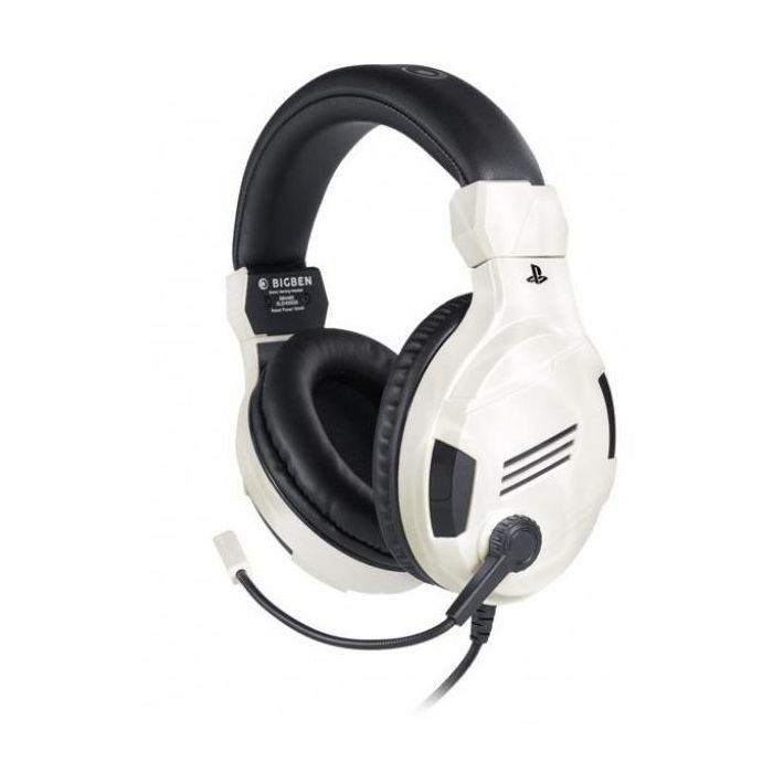 Gaming slušalice BIGBEN stereo gaming za PS4 v3 bijele (3.5mm)-0