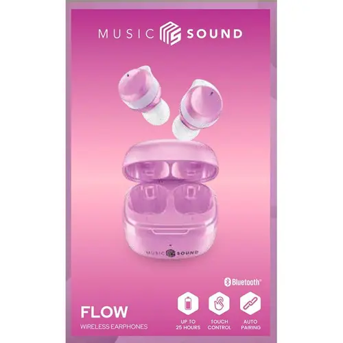 Slušalice CELLULARLINE MUSIC SOUND TWS Flow, ljubičaste-4