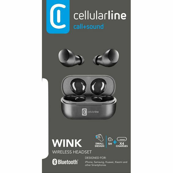 Slušalice CELLULARLINE WINK TWS BT crne (bežične)-2