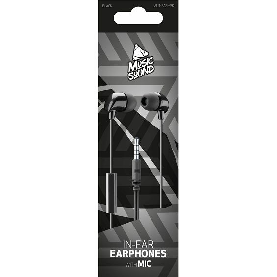 Slušalice CELLULARLINE Music Sound, In-Ear, 3,5mm crne-3