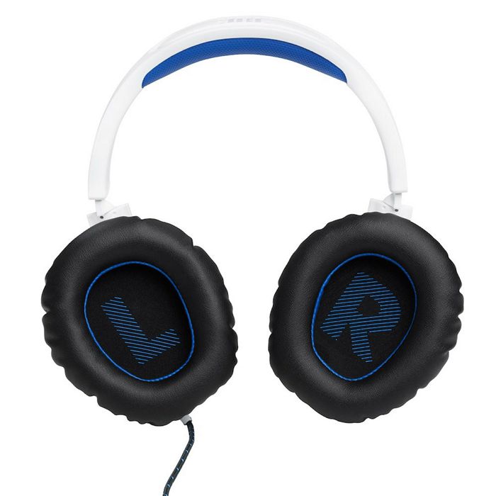 Slušalice JBL Quantum 100P Console, PC/PS4/PS5, 3.5 mm, bijelo/ plave-1