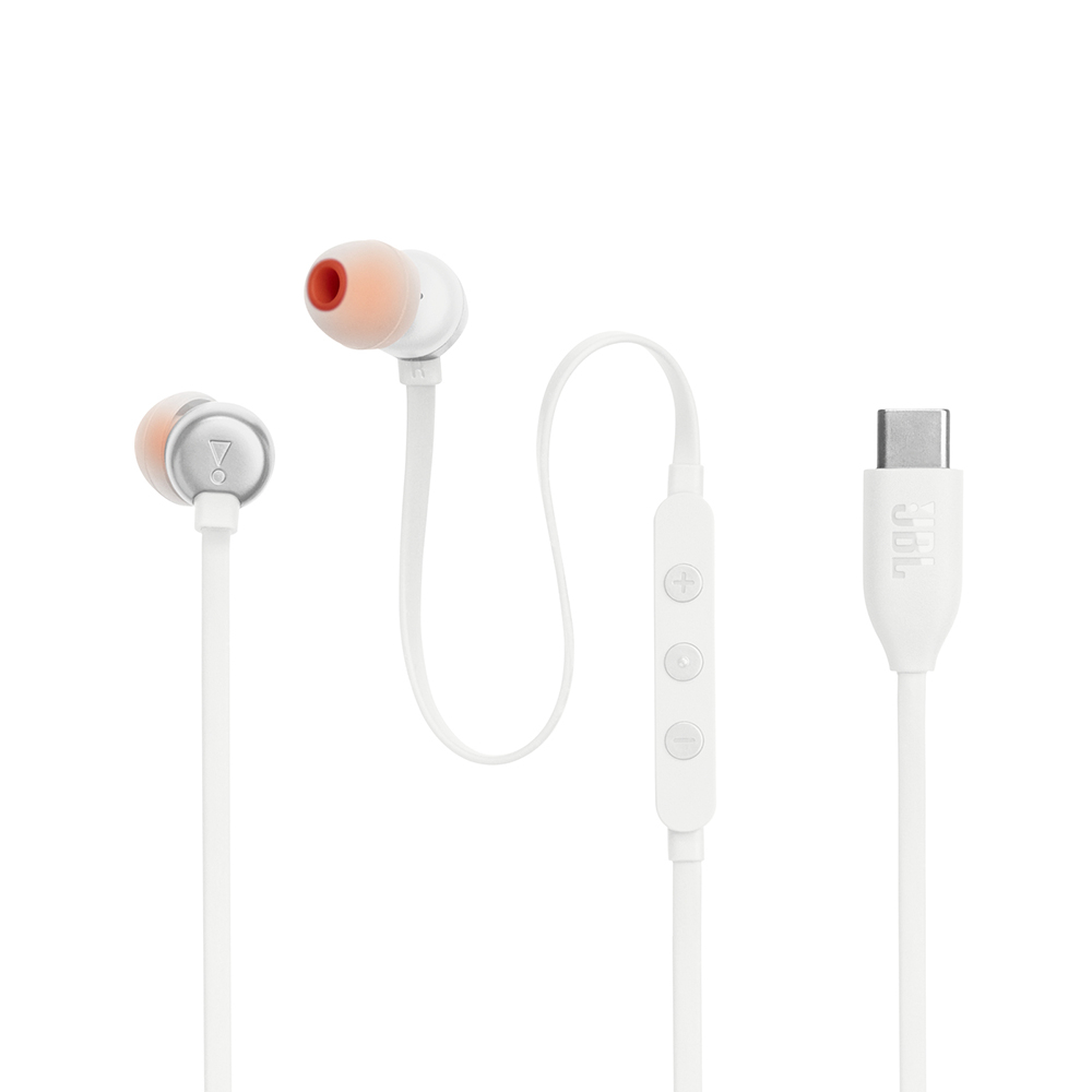 Slušalice JBL T310C USB bijele-7