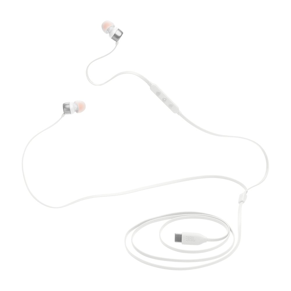 Slušalice JBL T310C USB bijele-5