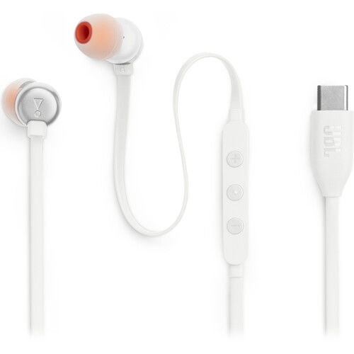 Slušalice JBL T310C USB bijele-0