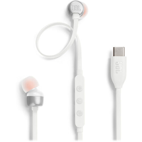 Slušalice JBL T310C USB bijele-1