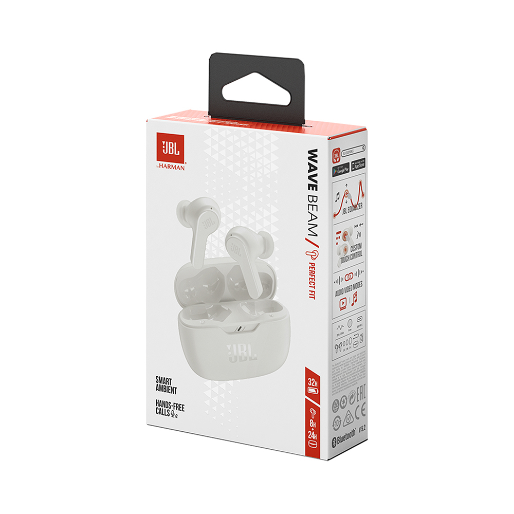 Slušalice JBL Vibe Beam bijele (bežične)-7