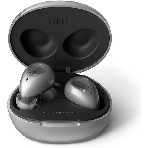 Slušalice KEF Mu3 ANC silver grey (bežične)