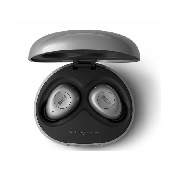 Slušalice KEF Mu3 ANC silver grey (bežične)-1