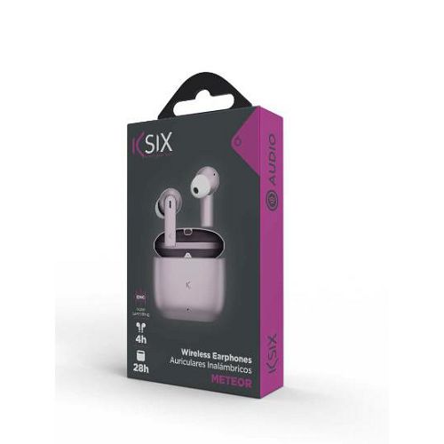 Slušalice KSIX METEOR, roze-4