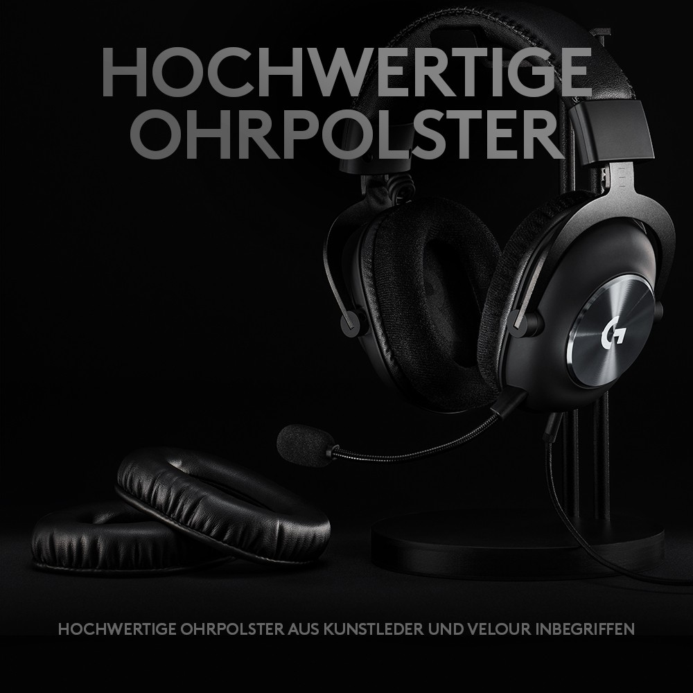 Slušalice LOGITECH G Pro X Lightspeed (bežične, Over-ear), gaming, 981-000907-16