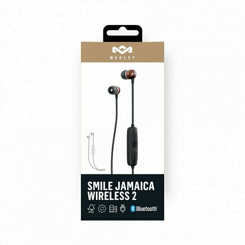 Slušalice MARLEY Smile Jamaica Wireless 2, Signature crna (bežične)-2