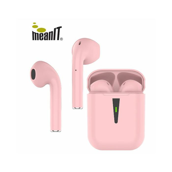 Slušalice MEANIT TWS B200 roze-1