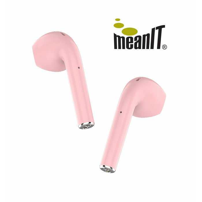 Slušalice MEANIT TWS B200 roze-2