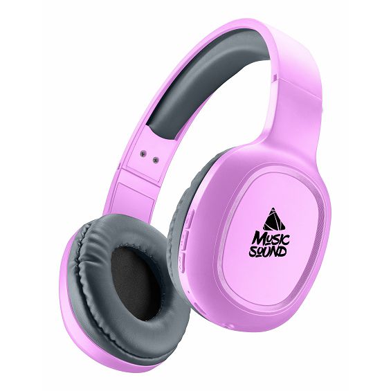 Slušalice CELLULARLINE Music Sound Basic roze (bežične)-1