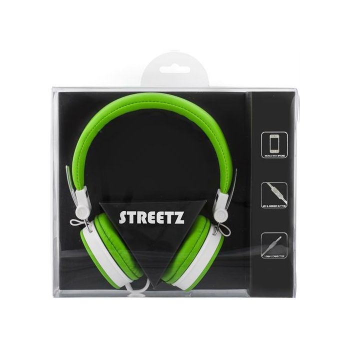 Slušalice STREETZ HL-223 zelene (žične)-2