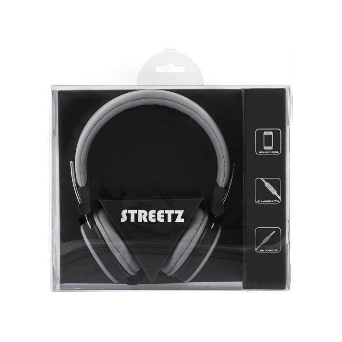 Slušalice STREETZ HL-224 sive (žične)-2