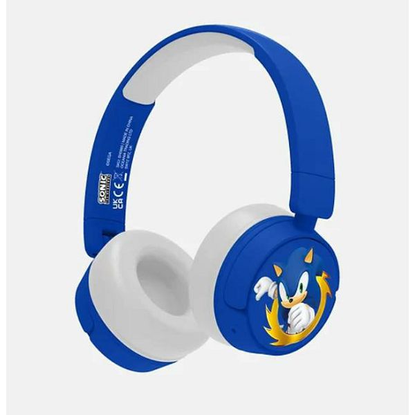 Slušalice OTL TECHNOLOGIES Sega Sonic Hedgehog kids plave (bežične)-0