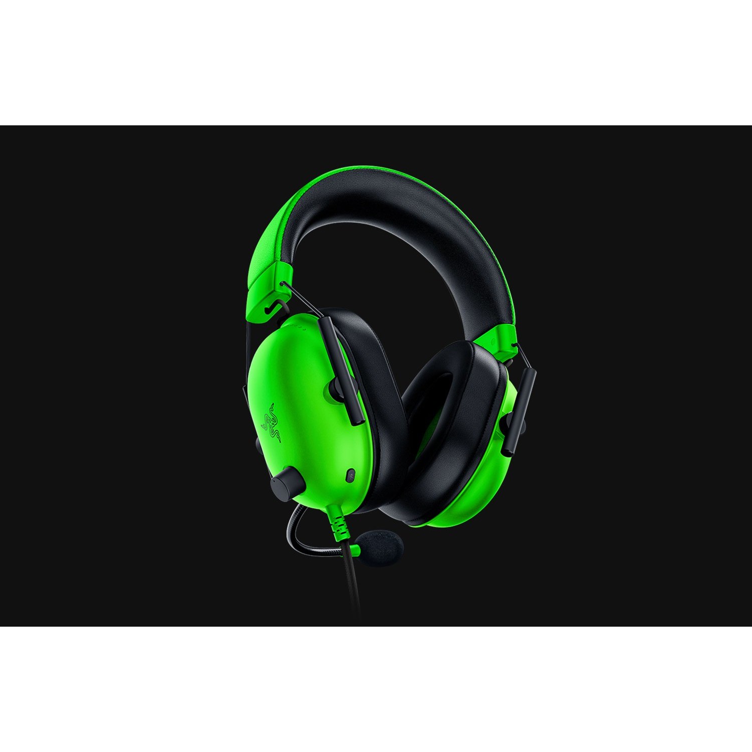 Razer BlackShark V2 X Headset Wired Head-band Gaming Green, Black-4