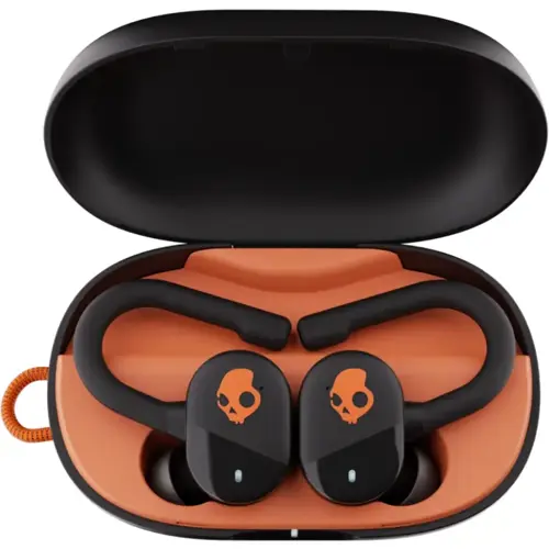 Slušalice SKULLCANDY Push Play Active TW, black / orange-1