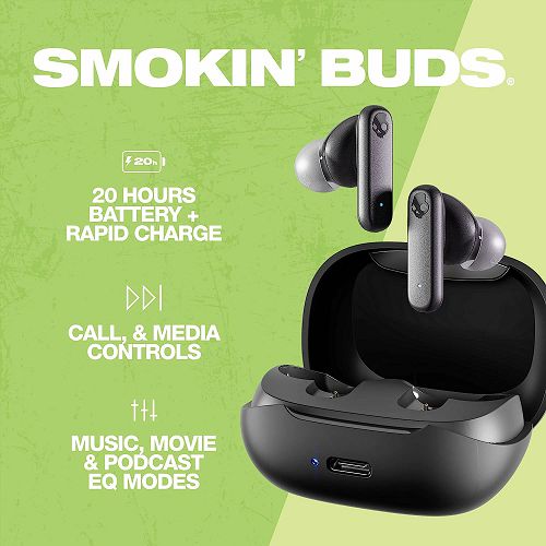 Slušalice SKULLCANDY Smokin Buds TWS S2TAW-R740 crne-1
