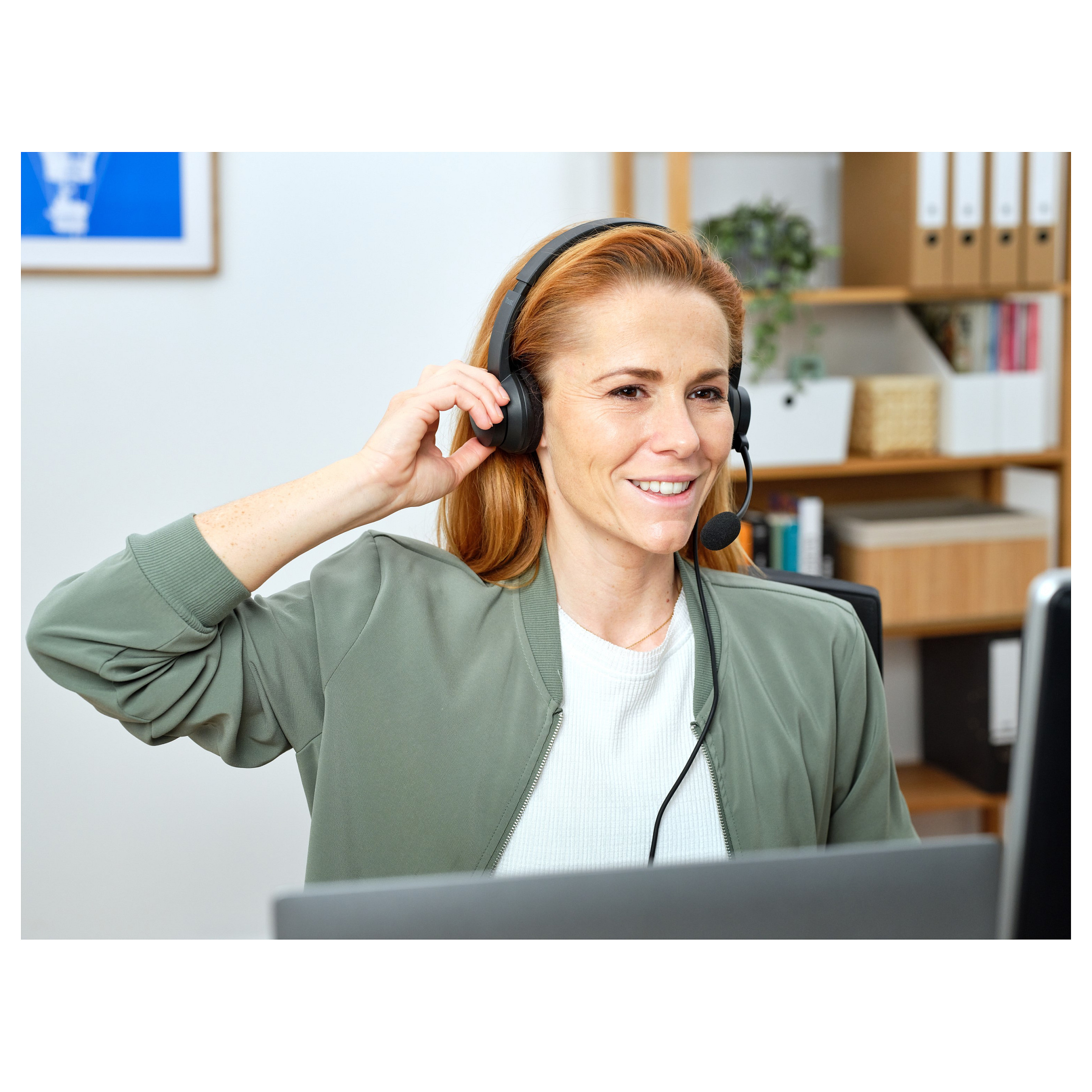 Slušalice TRUST Ayda 25089, Naglavne, USB, ENC, PC, Crne (5 godina jamstva)-9