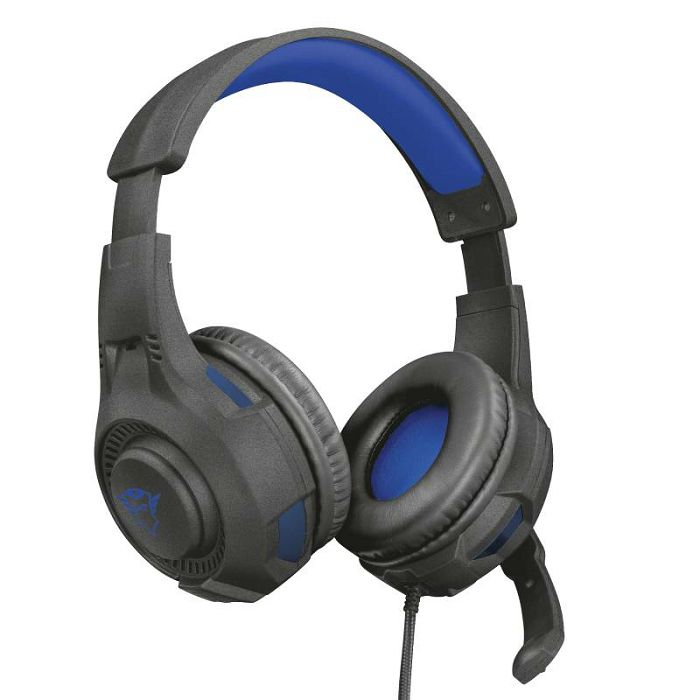 Slušalice s mikrofonom TRUST GXT 307 RAVU za PS4, 3.5mm plave-0