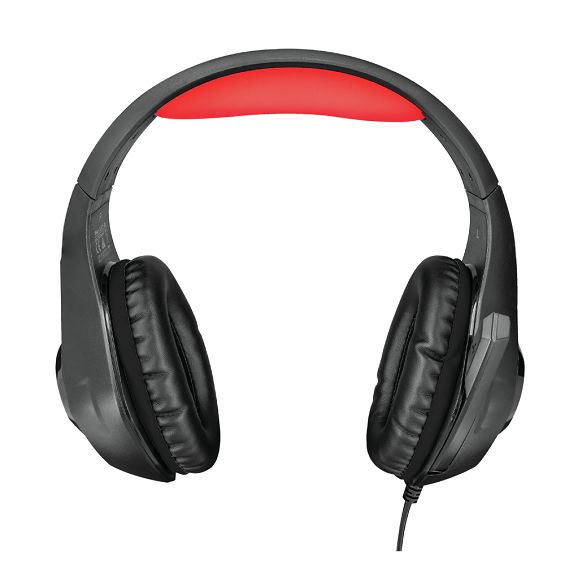 Slušalice s mikrofonom TRUST GXT313 Nero, žične, 3.5mm crno-crvene-3