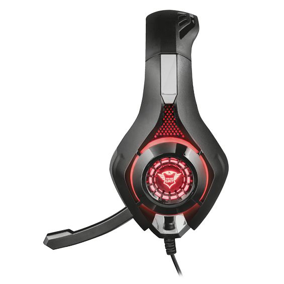Slušalice s mikrofonom TRUST GXT313 Nero, žične, 3.5mm crno-crvene-4
